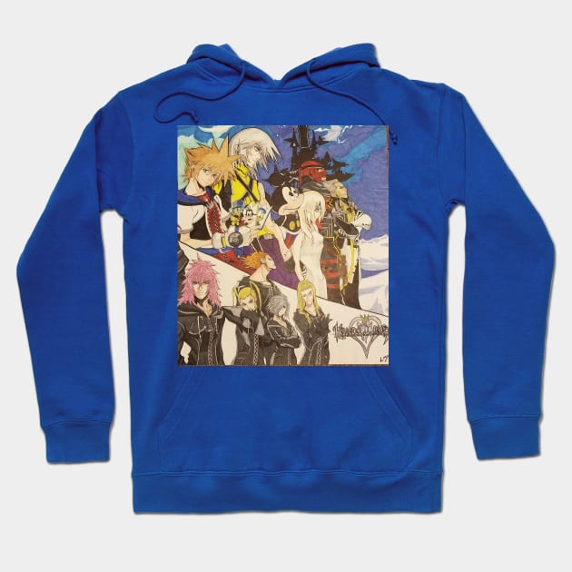 Kingdom Hearts Re: Chain of Memories Hoodie by ChibiLevi